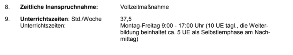 Selbstlernphasen Weiterbildung Problem
